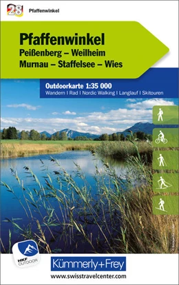 Abbildung von Hallwag Kümmerly+Frey AG | Pfaffenwinkel Peissenberg, Weilheim, Murnau, Staffelsee, Wies Nr. 28 Outdoorkarte Deutschland 1:35 000 | 3. Auflage | 2022 | beck-shop.de