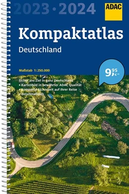 Abbildung von ADAC Kompaktatlas 2023/2024 Deutschland 1:250 000 | 22. Auflage | 2022 | beck-shop.de