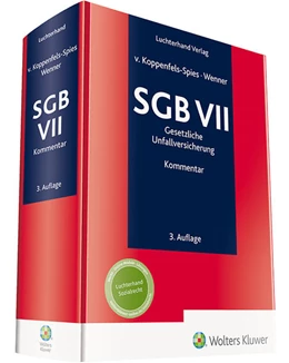 Abbildung von Koppenfels-Spies / Wenner | SGB VII - Kommentar | 3. Auflage | 2022 | beck-shop.de