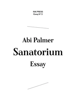 Abbildung von Abi | Sanatorium | 1. Auflage | 2022 | beck-shop.de