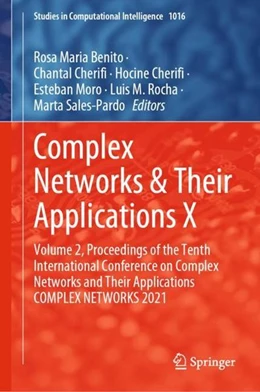 Abbildung von Benito / Cherifi | Complex Networks & Their Applications X | 1. Auflage | 2022 | beck-shop.de