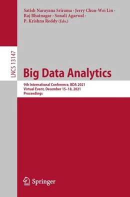 Abbildung von Srirama / Lin | Big Data Analytics | 1. Auflage | 2022 | beck-shop.de
