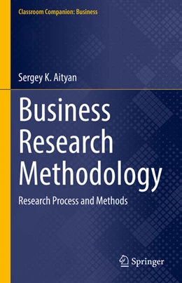 Abbildung von Aityan | Business Research Methodology | 1. Auflage | 2022 | beck-shop.de