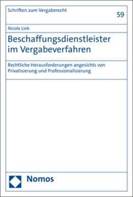 Abbildung von Lieb | Beschaffungsdienstleister im Vergabeverfahren | 1. Auflage | 2022 | beck-shop.de