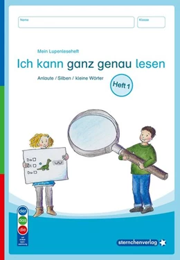 Abbildung von Langhans | Mein Lupenleseheft 1 - Ich kann ganz genau lesen - Ausgabe mit Artikelkennzeichnung (DaZ) | 1. Auflage | 2021 | beck-shop.de