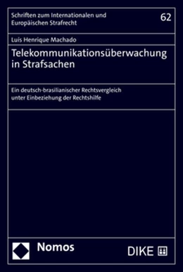 Abbildung von Machado | Telekommunikationsüberwachung in Strafsachen | 1. Auflage | 2022 | beck-shop.de