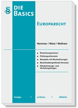 Abbildung von Hemmer / Wüst | Basics Europarecht | 11. Auflage | 2022 | beck-shop.de