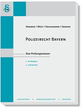 Abbildung von Hemmer / Wüst | Polizeirecht Bayern | 12. Auflage | 2022 | beck-shop.de