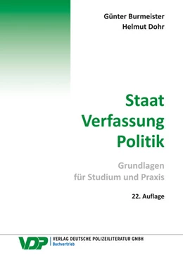 Abbildung von Burmeister / Dohr | Staat - Verfassung -Politik | 22. Auflage | 2022 | beck-shop.de