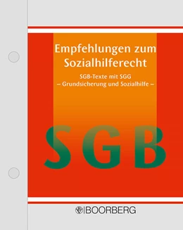 Abbildung von Empfehlungen zum Sozialhilferecht (NRW) | 1. Auflage | 2024 | beck-shop.de