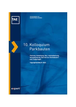 Abbildung von Gieler-Breßmer | 10. Kolloquium Parkbauten | 1. Auflage | 2022 | beck-shop.de