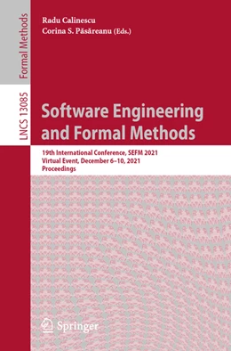 Abbildung von Calinescu / Pasareanu | Software Engineering and Formal Methods | 1. Auflage | 2021 | beck-shop.de