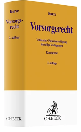 Abbildung von Kurze | Vorsorgerecht | 2. Auflage | 2023 | beck-shop.de