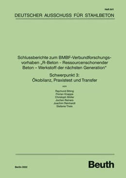 Abbildung von Schlussberichte zum BMBF-Verbundforschungsvorhaben 