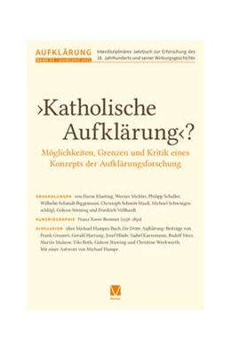 Abbildung von Mulsow | ›Katholische Aufklärung‹? – Möglichkeiten, Grenzen und Kritik eines Konzepts der Aufklärungsforschung | 1. Auflage | 2022 | 33 | beck-shop.de