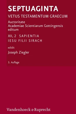 Abbildung von Ziegler | Septuaginta. Band 12,2 | 3. Auflage | 2015 | beck-shop.de