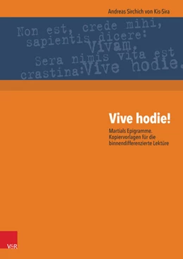 Abbildung von Kis-Sira | Vive hodie! | 1. Auflage | 2015 | beck-shop.de