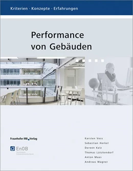 Abbildung von Voss / Herkel | Performance von Gebäuden. | 1. Auflage | 2016 | beck-shop.de