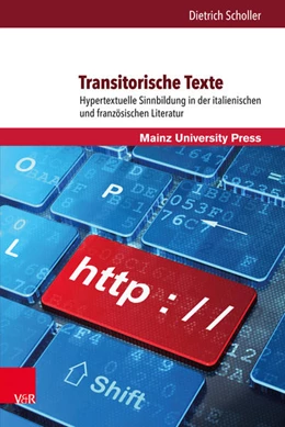 Abbildung von Scholler | Transitorische Texte | 1. Auflage | 2016 | beck-shop.de