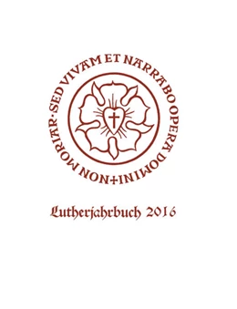 Abbildung von Spehr | Lutherjahrbuch 83. Jahrgang 2016 | 1. Auflage | 2016 | beck-shop.de