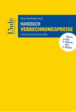 Abbildung von Aschauer / Rosar | Handbuch Verrechnungspreise | 3. Auflage | 2022 | beck-shop.de