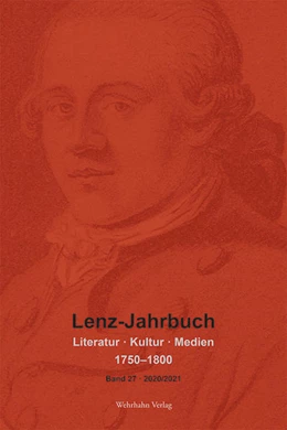Abbildung von Tommek / Roßbach | Lenz-Jahrbuch 27 (2020) | 1. Auflage | 2022 | beck-shop.de