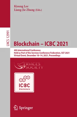 Abbildung von Lee / Zhang | Blockchain - ICBC 2021 | 1. Auflage | 2022 | beck-shop.de