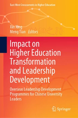 Abbildung von Xing / Tian | Impact on Higher Education Transformation and Leadership Development | 1. Auflage | 2022 | beck-shop.de