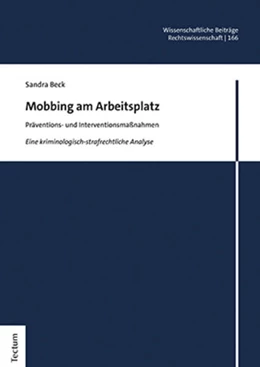 Abbildung von Beck | Mobbing am Arbeitsplatz | 1. Auflage | 2022 | 166 | beck-shop.de