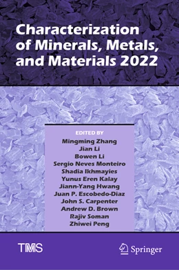 Abbildung von Zhang / Li | Characterization of Minerals, Metals, and Materials 2022 | 1. Auflage | 2022 | beck-shop.de