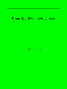 Abbildung von Heidelberger Akademie Der Wissenschaften | Deutsches Rechtswörterbuch | 1. Auflage | 2022 | beck-shop.de
