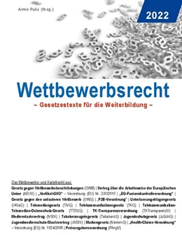 Abbildung von Pulic | Wettbewerbsrecht 2022 | 1. Auflage | 2022 | beck-shop.de