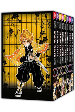 Abbildung von Gotouge | Demon Slayer - Kimetsu no Yaiba 1-8 mit Sammelschuber | 1. Auflage | 2022 | beck-shop.de