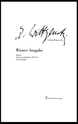Abbildung von Wittgenstein / Nedo | Wiener Ausgabe | 1. Auflage | 2022 | beck-shop.de