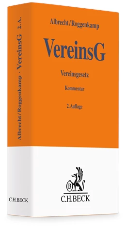 Abbildung von Albrecht / Roggenkamp | Vereinsgesetz: VereinsG | 2. Auflage | 2024 | beck-shop.de