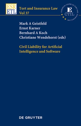 Abbildung von Karner / Koch | Civil Liability for Artificial Intelligence and Software | 1. Auflage | 2022 | 37 | beck-shop.de