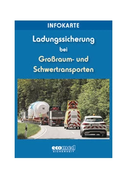 Abbildung von Schlobohm | Infokarte Ladungssicherung Großraum- und Schwertransporte | 5. Auflage | 2022 | beck-shop.de