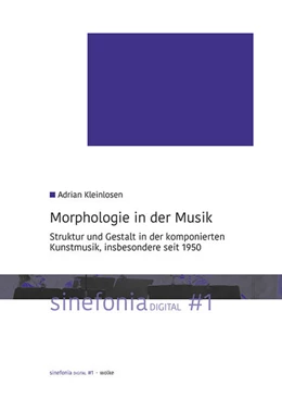 Abbildung von Kleinlosen | Morphologie in der Musik | 1. Auflage | 2022 | beck-shop.de