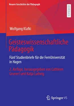Abbildung von Klafki | Geisteswissenschaftliche Pädagogik | 2. Auflage | 2022 | beck-shop.de