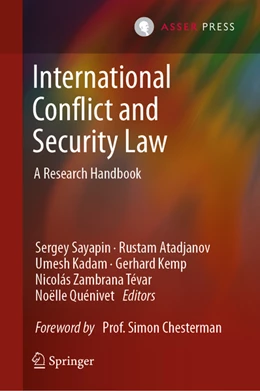 Abbildung von Sayapin / Atadjanov | International Conflict and Security Law | 1. Auflage | 2022 | beck-shop.de