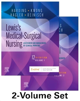 Abbildung von Harding / Kwong | Lewis's Medical-Surgical Nursing - 2-Volume Set | 12. Auflage | 2022 | beck-shop.de