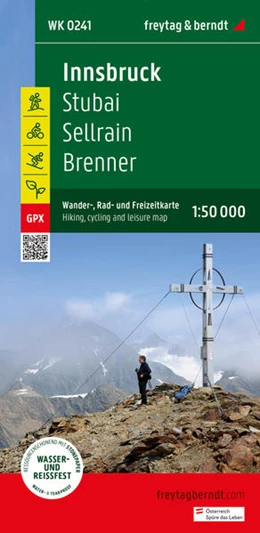 Abbildung von Freytag & Berndt | Innsbruck, Wander-, Rad- und Freizeitkarte 1:50.000, freytag & berndt, WK 0241 | 1. Auflage | 2023 | beck-shop.de