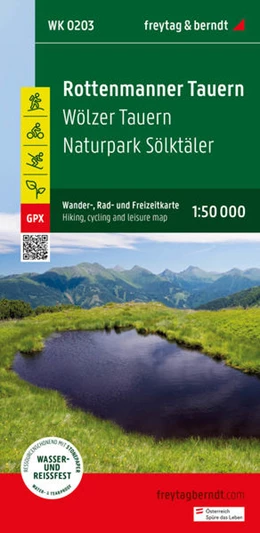 Abbildung von Freytag & Berndt | Rottenmanner Tauern, Wander-, Rad- und Freizeitkarte 1:50.000, freytag & berndt, WK 203 | 1. Auflage | 2023 | beck-shop.de