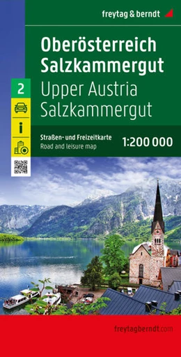 Abbildung von Freytag & Berndt | Oberösterreich - Salzkammergut, Straßen- und Freizeitkarte 1:200.000, freytag & berndt | 1. Auflage | 2022 | beck-shop.de