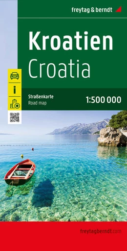 Abbildung von Kroatien, Straßenkarte 1:500.000, freytag & berndt | 1. Auflage | 2022 | beck-shop.de