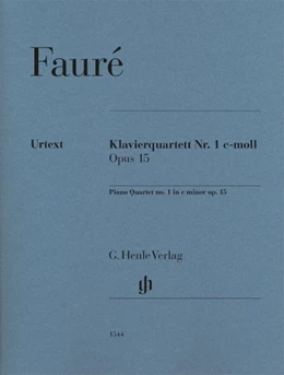 Abbildung von Kolb | Fauré, Gabriel - Klavierquartett Nr. 1 c-moll op. 15 | 1. Auflage | 2022 | beck-shop.de