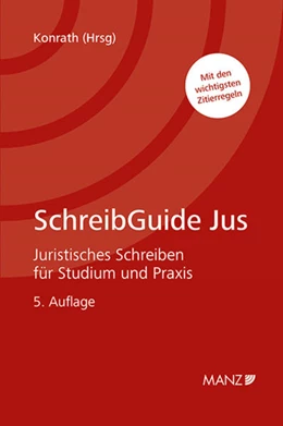 Abbildung von Konrath | SchreibGuide Jus | 5. Auflage | 2022 | beck-shop.de