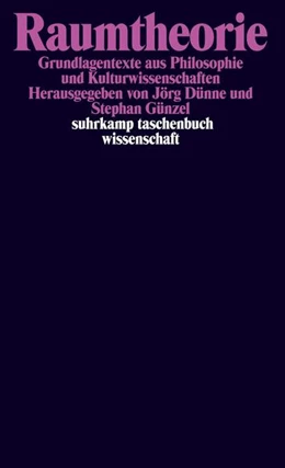 Abbildung von Dünne / Günzel | Raumtheorie | 10. Auflage | 2006 | beck-shop.de