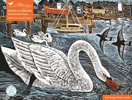 Abbildung von Flame Tree Studio | Adult Sustainable Jigsaw Puzzle Angela Harding: Southwold Swan: 1000-Pieces. Ethical, Sustainable, Earth-Friendly | 1. Auflage | 2023 | beck-shop.de