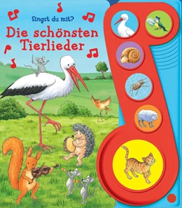 Abbildung von Phoenix International Publications Germany GmbH | Die schönsten Tierlieder - Liederbuch mit Sound - Pappbilderbuch mit 6 Melodien | 1. Auflage | 2022 | beck-shop.de
